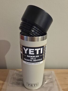 Yeti Rambler 16 oz Travel Bottle in Cape Taupe
